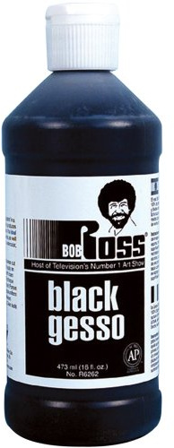 Bob Ross Black Gesso 473ML