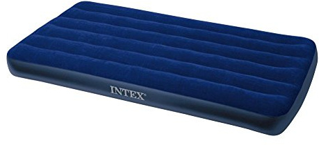 Intex 68757 – Classic Downy Twin Einzelmatratze, PVC, Blau, 99 x 191 x 25 cm