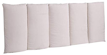 LIANGJUN Rückenlehne Kopfkissen for Bett Kissen Wandkissen Selbstklebend Rückenlehne Kein Bettkopf Antikollisions Soft Case Schlafsaal Hotel, 10 Farben (Color : Beige, Size : 180x60cm)