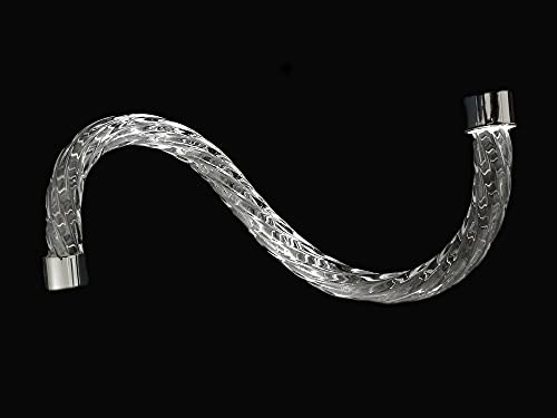 ILAB Arm für Pendelleuchte Kristall Taschenlampe 25 cm Chrom Ersatzteile Lampen Zubehör