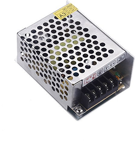 Kavolet Transformateur Tension, Alimentation en Bande LED, AC 100V～240V to DC 24V 2A 48W LED Interrupteur d'alimentation pour LED Strip