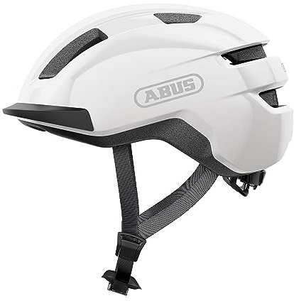ABUS Fahrradhelm PURL-Y – geeignet für E-Bike und S-Pedelec – stylisher NTA-Schutzhelm für Erwachsene und Jugendliche – Weiß, Größe L