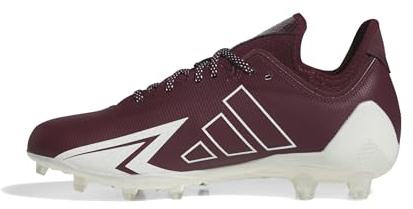 adidas Men's Adizero Electric.1 American Football, Team Maroon/White/Team Maroon, 14