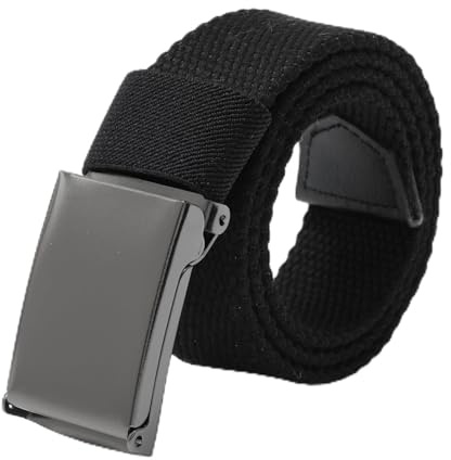Coubeau Ceinture Tissu Enfant Garçon -Ceinture de Baseball Nylon Boys Ceinture de Golf pour Enfants avec Boucle en Métal pour Pantalon de Softball Jeans Uniformes Scolaires