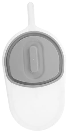 TOVINANNA Padella per Anziani Allettati in Plastico, con Manico e Design Inclinato, Comoda per Pazienti e Donne, Facile da Pulire