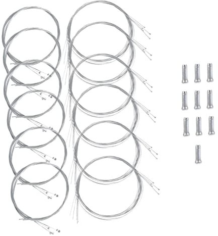 Kisangel Fahrradbremse Und Kabelsatz 5er-Pack Für Straßen-faltrad-zubehör Fahrradbremskabelsatz