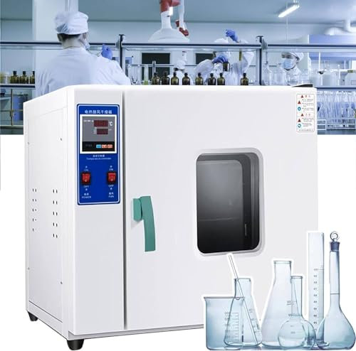 Estufa de Secado por convección Horno de secado por convección por gravedad de temperatura constante, compacto, digital, de sobremesa, 16 l, 300 grados C, control y pantalla LED, para labora