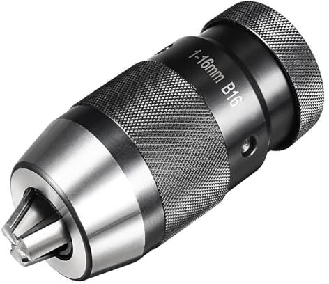Mandril de torno, Portabrocas autoajustable B10 B12 B16 B18 B22, mandril de perforación sin llave, bloqueo automático, herramientas de torno de mecanizado CNC Para tornos generales y máquinas industri