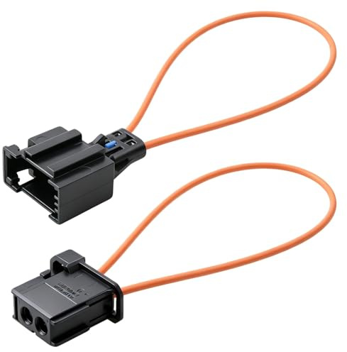 2Pz MOST Fiber Optic Loop Adapter, MOST Cavo Fibra Ottica Connettore Maschio e Femmina, Fiber Optic Loop Bypass Cavo Ottico Loop Bypass Adattatore Strumento Dispositivo Diagnostico per Audi, VW, BMW