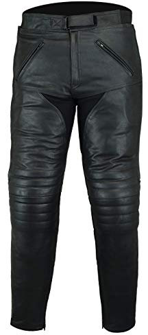 Bikers Gear Motorrad-Touring-Lederhose - Mit CE-Protektoren - EU 42 kurz