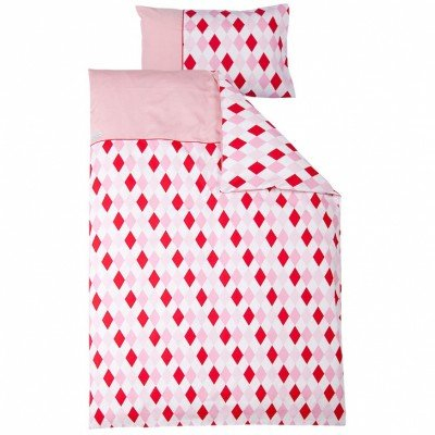 Little Dutch Bettwäsche Kinderbettwäsche für Kinder rosa-rot