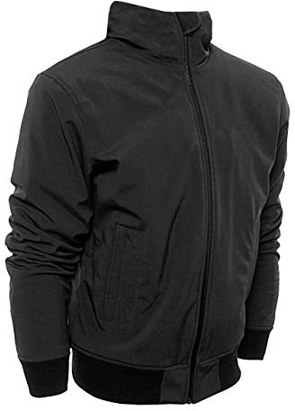 Bores Safety 1 softshelljacka, vattenavvisande, rivfast, svart, storlek XS
