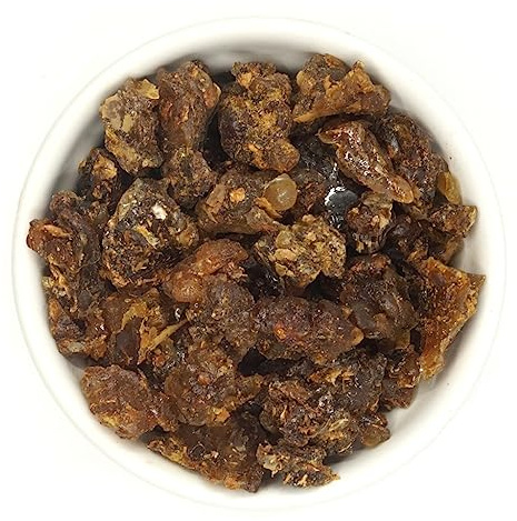 Farbenwald - Myrrhe, 100g, aus dem Oman, zum Räuchern, Commiphora Myrrha, in wiederverschließbarer Zip-Tüte, Räucherwerk