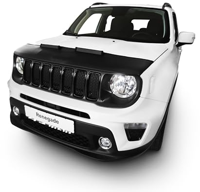 AB3-00397 Auto Bra kompatibel mit Jeep Renegade Bj. seit 2014 Haubenbra Steinschlagschutz Tuning Bonnet Bra