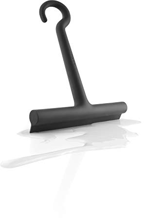 EVA SOLO | Duschabzieher | Elastischer Haken zur Aufhängung | Schwarz