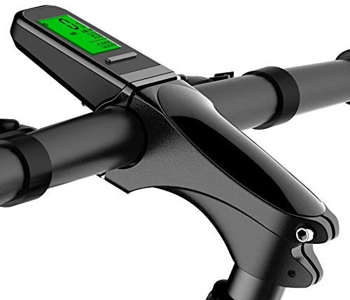 YFCTLM Ordenador de Bicicleta Bici de la computadora de Ciclo del Camino de MTB velocímetro de la Bici con el vástago USB inalámbrico Bicicleta Cronómetro Idioma Inglés