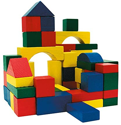 Marionette Wooden Toys Holzbausteine, 100 Stück