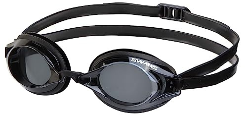 SWANS SR-2NEVOP optische Schwimmbrille mit Sehstärke für Kurzsichtige getönt