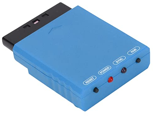 Adaptador de Controlador Bluetooth Multijugador con Menos de 6 MS de Latencia, Admite Múltiples Accesorios de Consola, Estado LED para PS1 y PS2 para Consola Xbox