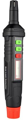 Meichoon Highly Sensitive Natural Gas Detector with Audible and Visual Alarm Portable Pen Type Detector Easy Detection Suitable for The Detection of LPG Methane Propan PE55
