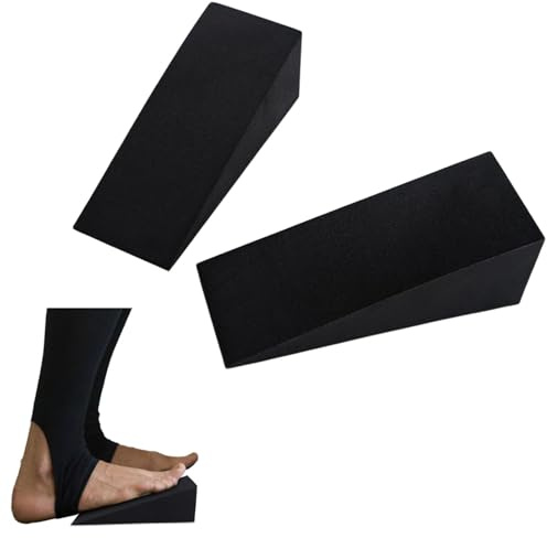 WJnflQN Étireur de mollet – Planche inclinée imperméable en mousse pour yoga | Planche inclinée antidérapante pour le fitness, l'étirement des pieds