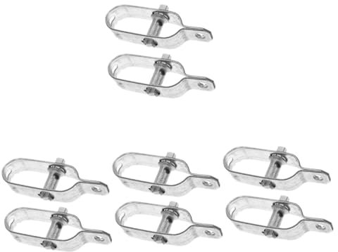 SOLUSTRE 8pcs Garden Wire Mesh Fence Tensioner Steel Made Heavy Duty Tightener Tool for Tensioning Cable in Garden Fence Setup