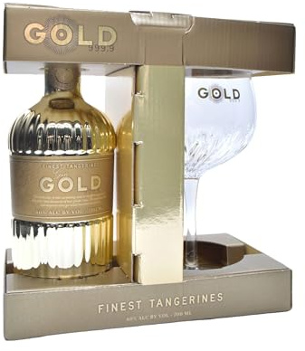 Gold Ginebra 999. 9 700 ml con copa de balón de regalo