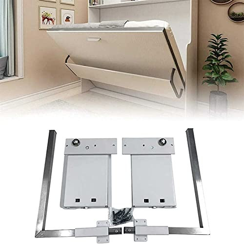 Wandbett-Set zum Selbermachen, platzsparend, 1,2 m, Murphy-Bett-Mechanismus für Dachboden, Junggesellenabschied, Apartment und moderne Hotelzimmer
