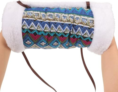 SUPVOX Winter Outdoor Hand Warmer Muff for Women: Soft Supple Hand Muff Sleeve for Cold Weather Family and Friends