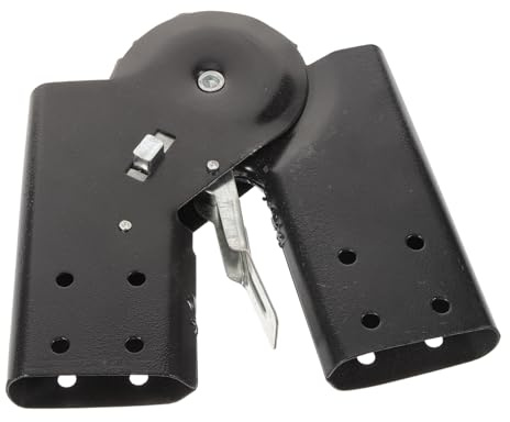 Toddmomy Cerniera in Alluminio per Scala Soffitta Articolazione Pieghevole Resistente e Silenziosa con Ammortizzatore Interno Accessorio per Scale Pieghevoli Facile da Usare e Durevole