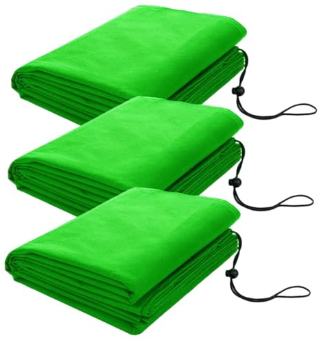 ROMISBABA 3 pièces Protection Hivernale Plantes Non Tissé Housse de Protection Jardin Résistante Pluie et Vent pour Figuier Agrumes Rosiers et Petits Arbres