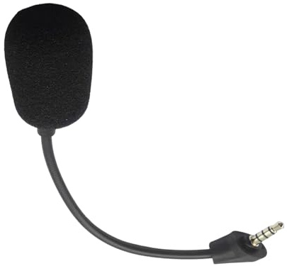 VlHpnpe Microphones amovibles pour casques nuageux, micro antibruit, 3,5 mm, adaptateurs de micros pour casques de jeu