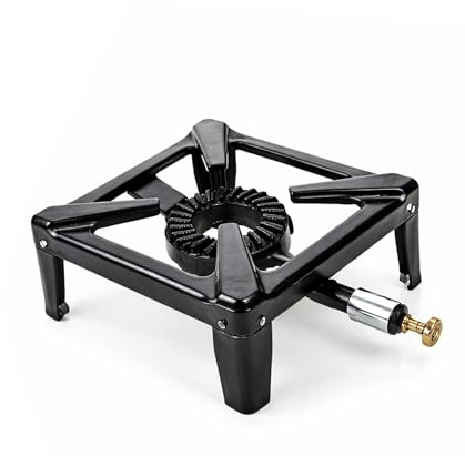 PNJB Single Burner Gas Cooker, Portable Design, Space Saving, Durable, And Reliable, LPG Gas Burner For Home Kitchen, Restaurant, Hotel, Outdoor Cooking, Catering, Camping