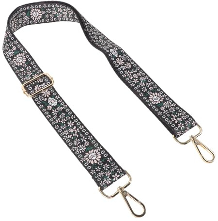 LOPUNER Vintage Polyester Banjo Strap Adjustable Musical Instrument Strap with Good Texture and Sturdy Design for Banjo and Mandolin Players