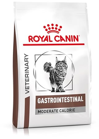 Royal Canin Veterinary Gastrointestinal Moderate Calorie | 4 kg | Trockenfutter für Katzen | Kann unterstützend bei gastrointestinalen Erkrankungen helfen | Hohe Akzeptanz