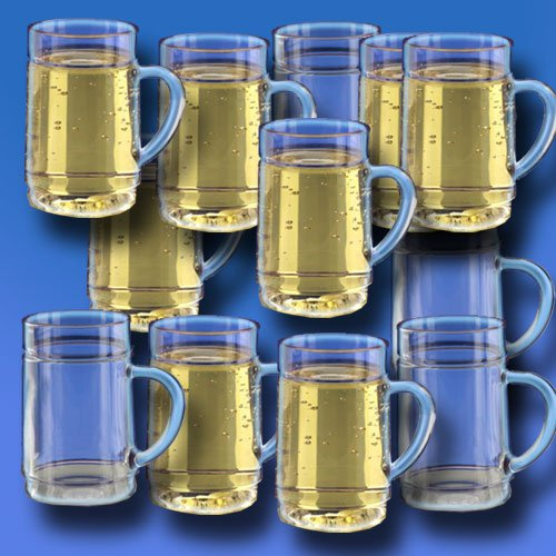 Kunststoffglas G'spritzter/Schorle Glas 0,25l SAN, 12er-Set