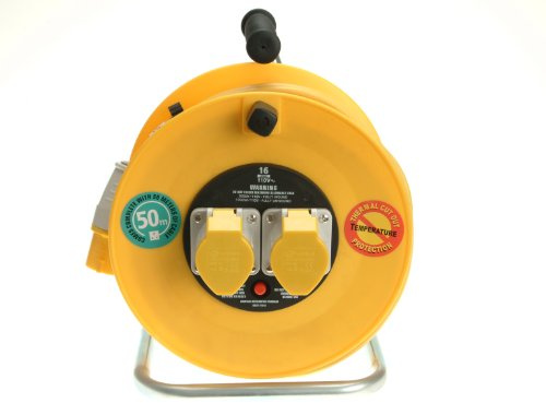 Masterplug LVCT50162 110 Volt Cable Reel 50M 16amp