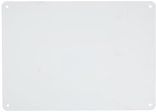 Cartello personalizzato, 25,4 x 35,5 cm, WHT, Economy PLSTC