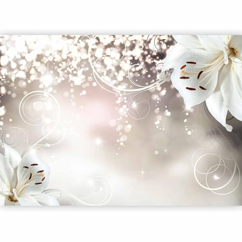 Fotomurales B&D XXL - Flores 350x256 cm XXL Papel pintado tejido no tejido Decoración de Pared decorativos Murales moderna de Diseno Fotográfico b-a-0012-a-b