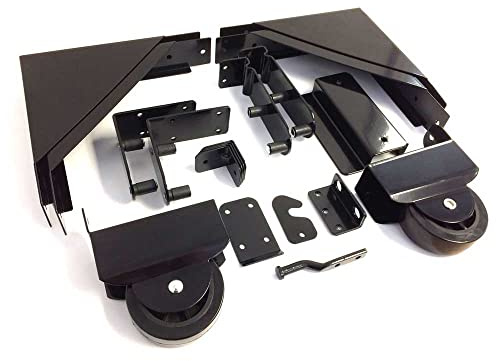 Pylex 11052 11070 Sliding Gate Kit, Black