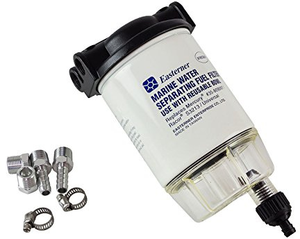 Sacs Marine Filter Wasserabscheider Kraftstoff Benzin C14573P Kompatibel Mercury 35-809097 - S3213