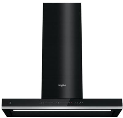 Whirlpool WHSS 90F L T C K 779 m³/h Monté au mur Noir A++ Cloche (779 m³/h, recirculation, A, C, D, 57 dB)