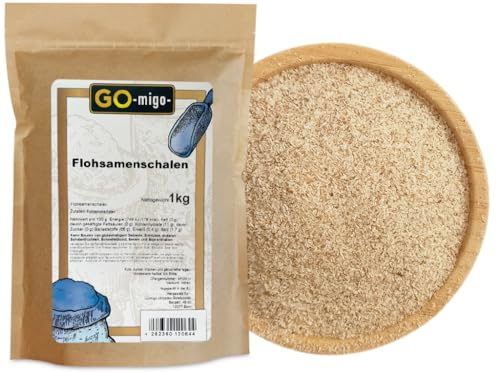 500g Flohsamenschalen hohe Reinheit Flohsamen aus Indien 0,5kg Samen Schalen