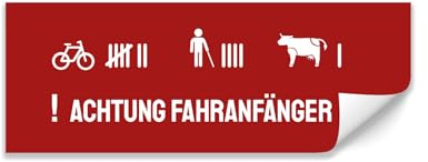 Finest Folia Fahranfänger Aufkleber Anfänger Sticker für Auto Motorrad Bus LKW Anfängerin Autoaufkleber wetterfest selbstklebend R214 (Motiv 01)