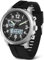 PINIDOUS Orologi da Uomo Orologi Digitali da Uomo per lo Sport All'aperto Multifunzionale Militare Quarzo Analogico Orologio Impermeabile In Acciaio Inox Moda Classica Orologio (Nero-Argento)