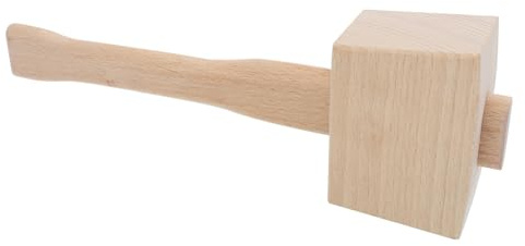 OFFSCH Martello da Carpentiere Strumento Manuale in Faggio Leggero Impugnatura Comoda per Falegnameria e Lavorazione del Legno