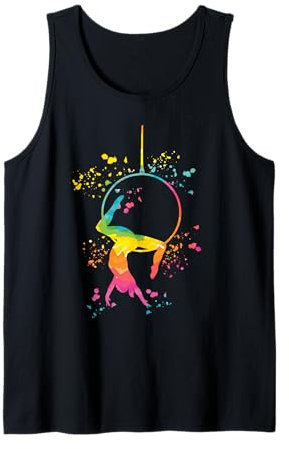 Aerialist Colorsplash Aerial Ring Kinder Lyra Aerial Hoop Tank Top