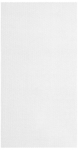 PATIKIL 40 L x 15.7 W Universal Car Grill Mesh, 1x2mm Diamond Hole Aluminum Mesh Expanded Perforated Metal Sheet for Ventilation Filtration Dryer Vent Guard Screen, Silver Tone
