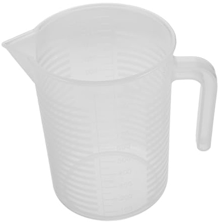 PRETYZOOM Taza Medidora de Aceite de Plástico Escala Taza Medidora de Aceite para Motor Automotriz para Uso Taller