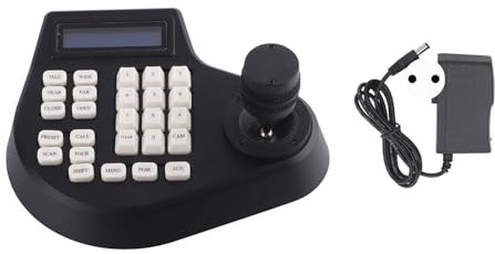 Clavier de caméra Torvex 3D PTZ, contrôleur PTZ Joystick, dispositif de contrôle d'affichage LCD pour la surveillance de la sécurité